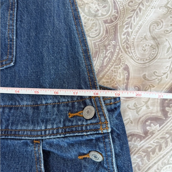 Levi's Women's Vintage Style Cotton Denim No Hippies Overalls, Size XL - Picture 6 of 7